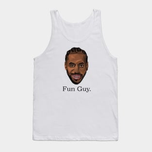 Kawhi Fun Guy Tank Top